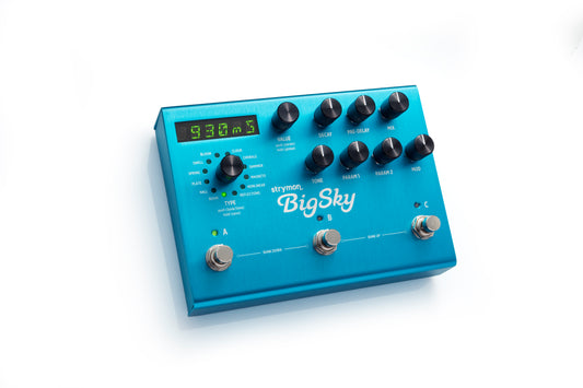 Strymon Big Sky Multidimensional Reverberator Reverb Pedal