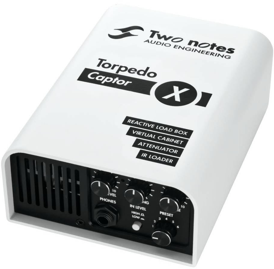 USED Two Notes Torpedo Captor X Reactive Load Box Cab Sim Attenuator 8ohm