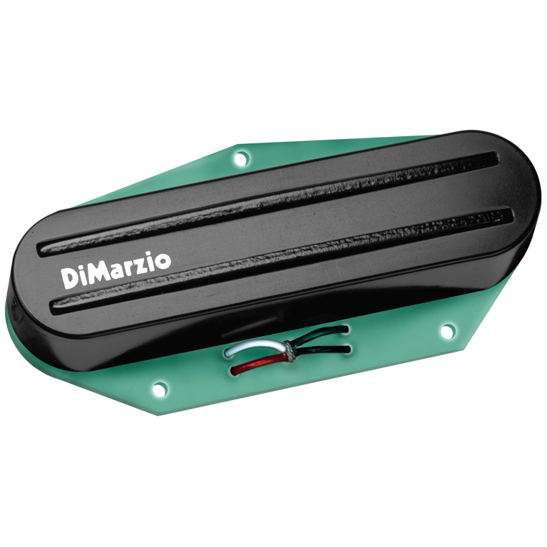 Dimarzio DP318BK Super Distortion T Humbucker Tele Bridge Pickup Black Rails