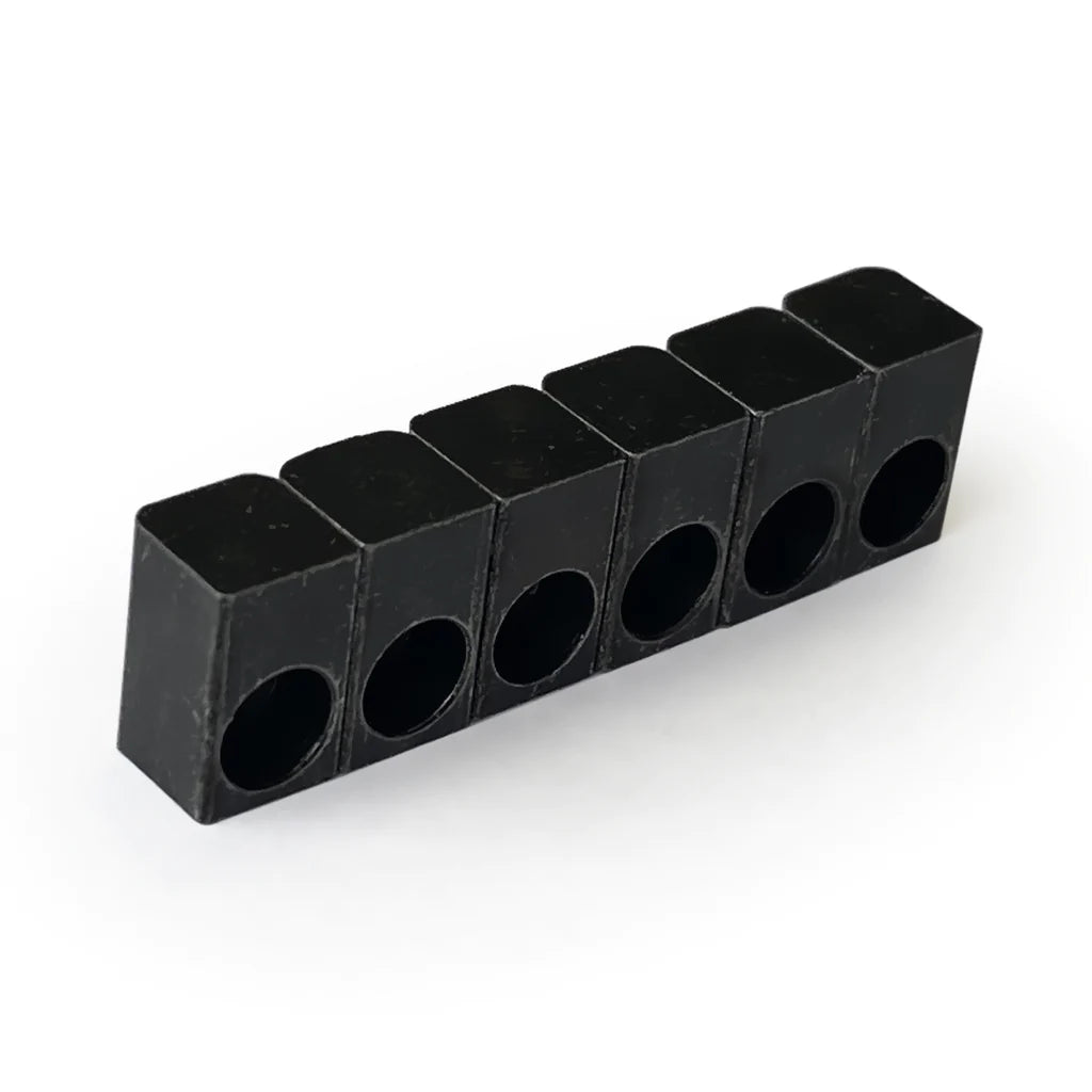 Floyd Rose String Lock Insert Blocks Black (6)