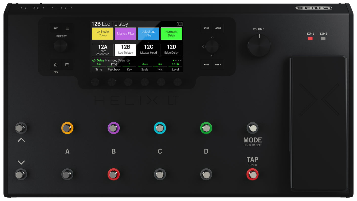 USED Line 6 Helix LT Floorboard Pedal