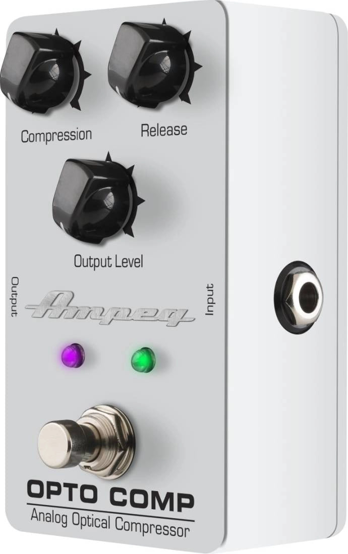 Ampeg Opto Comp Bass Analog Optical Compressor Pedal