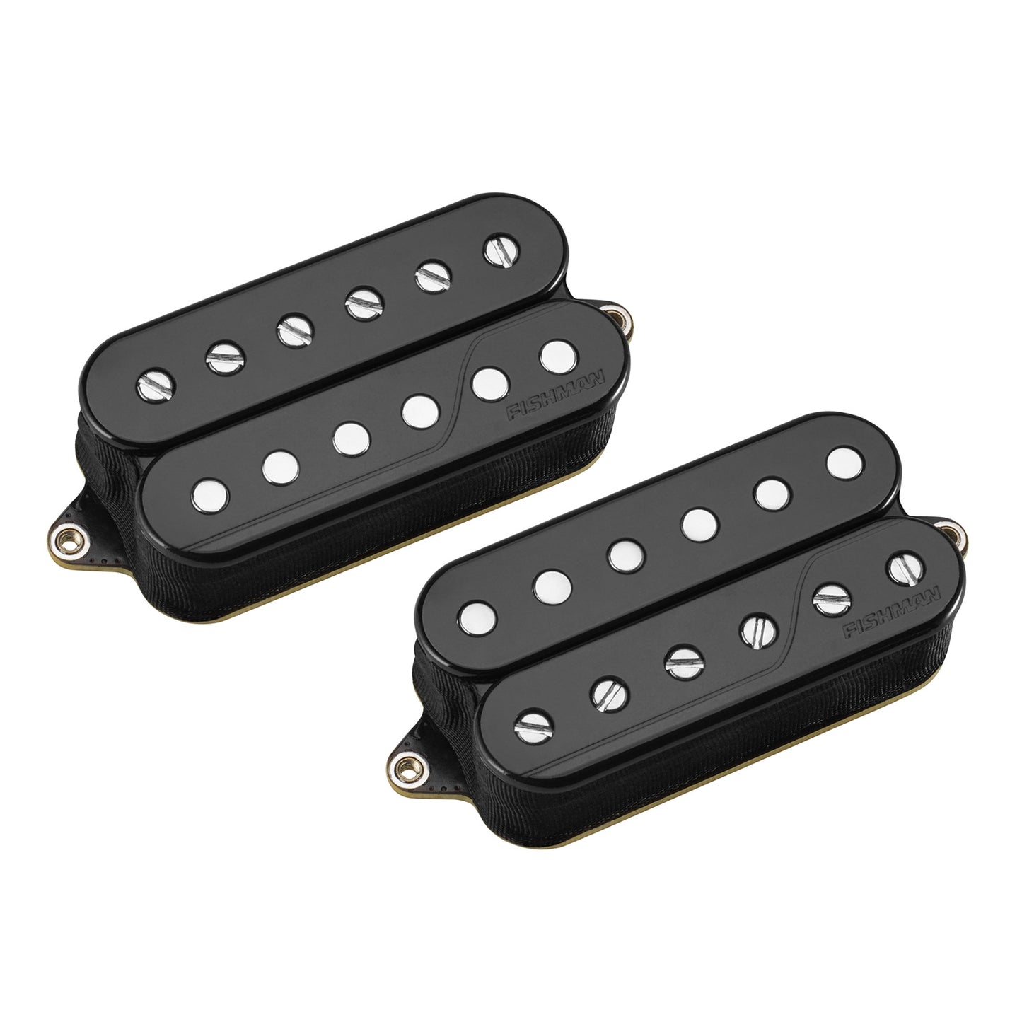 Fishman Fluence Thomas McRocklin Signature Custom Open Core Active 6 String Pickups Black PRF-CC6-TR2