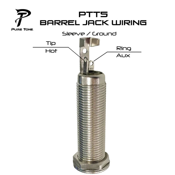 Pure Tone Mono & Stereo 1/4″ Barrel Output Jack