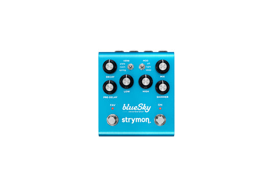 Strymon BlueSky V2 Compact Reverberator Pedal