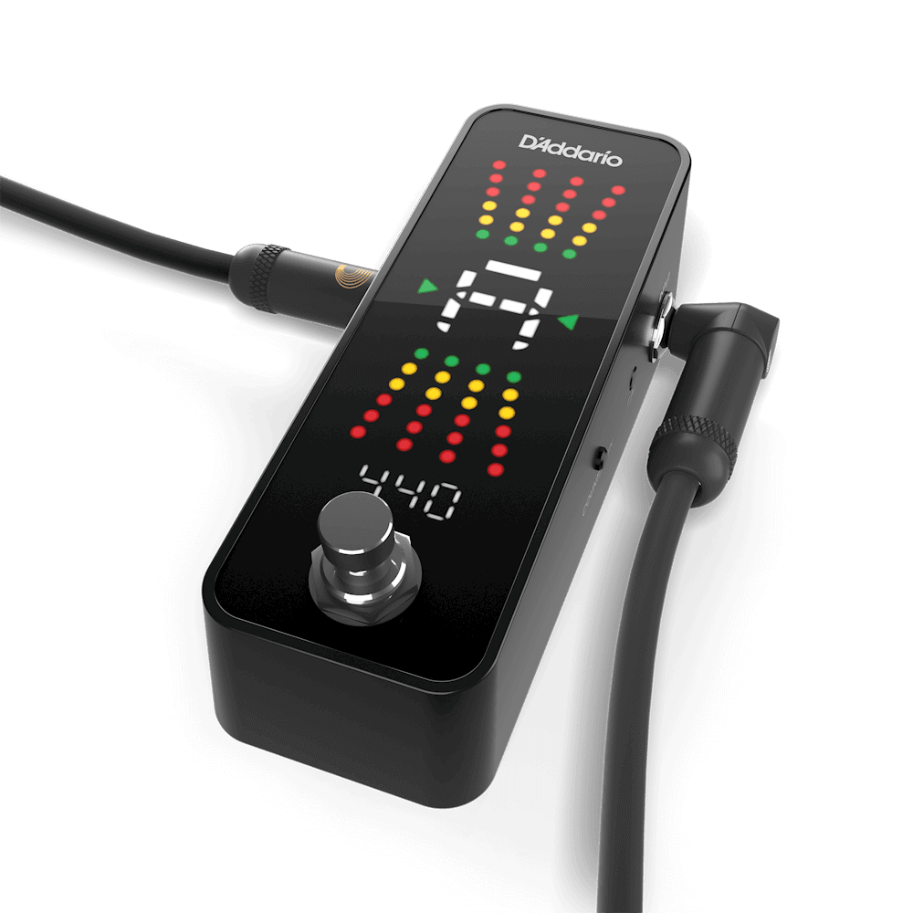 D'addario Chromatic Tuner Pedal Plus PW-CT-23 Signal Buffer + Set Timer - Guitar Brando