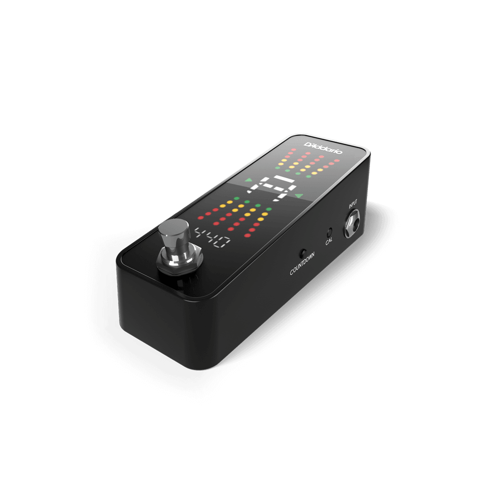D'addario Chromatic Tuner Pedal Plus PW-CT-23 Signal Buffer + Set Timer - Guitar Brando