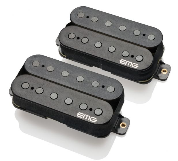 EMG Pickups JR Daemonum Active Humbucker Set 6 String Black Bobbin Jim Root