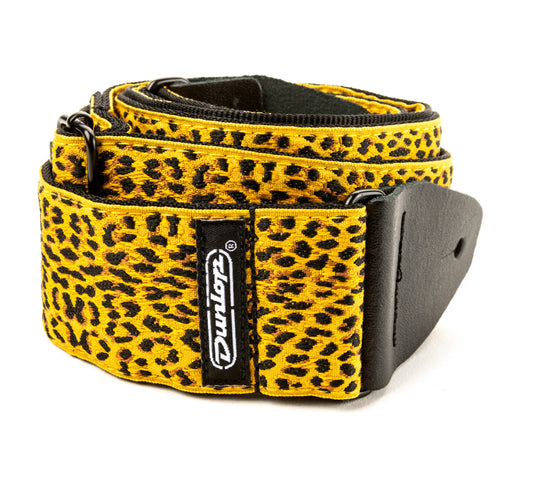 Dunlop Jacquard Leopard Skin Guitar Strap