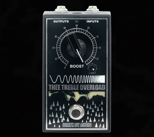Death by Audio Destroyer Series Thee Treble Overload Treble Boost Pedal