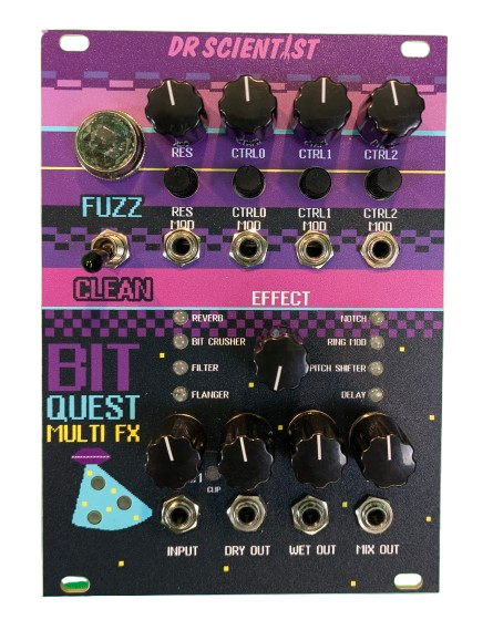 Dr. Scientist BitQuest Eurorack Module Pedal