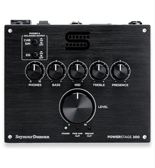 Seymour Duncan PowerStage 200 Pedal Board Guitar Power Amplifier Black