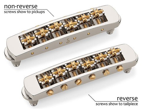 Schaller Stoptail Bridge (Nickel, STM non-reverse)
