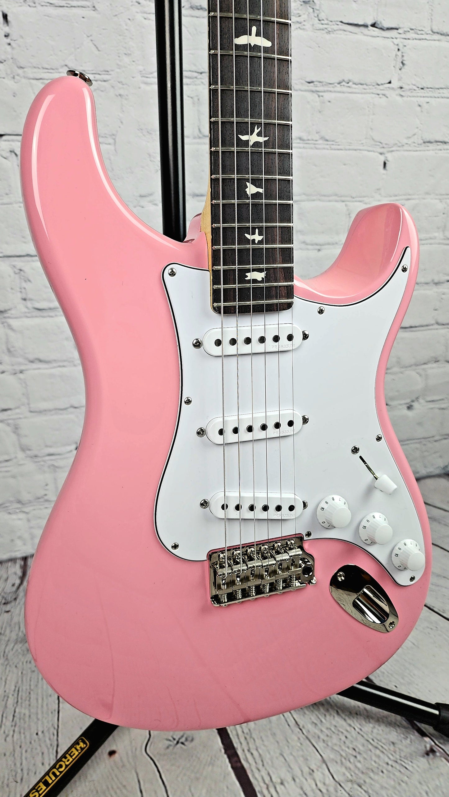 Paul Reed Smith PRS Silver Sky John Mayer Roxy Pink Rosewood Electric Guitar