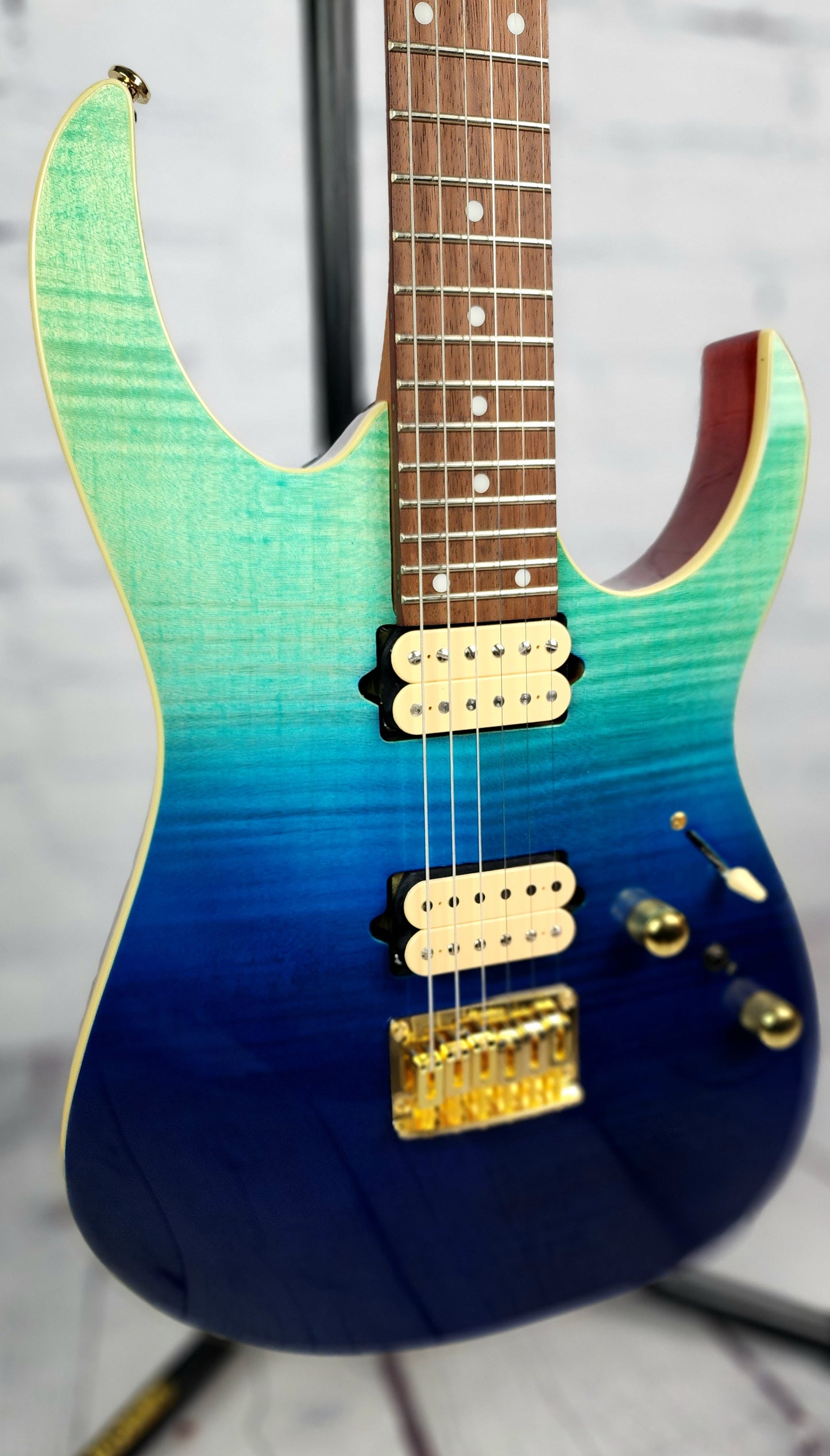 Ibanez RG421HPFM BRG 6 String Electric Guitar Blue Reef Gradiation