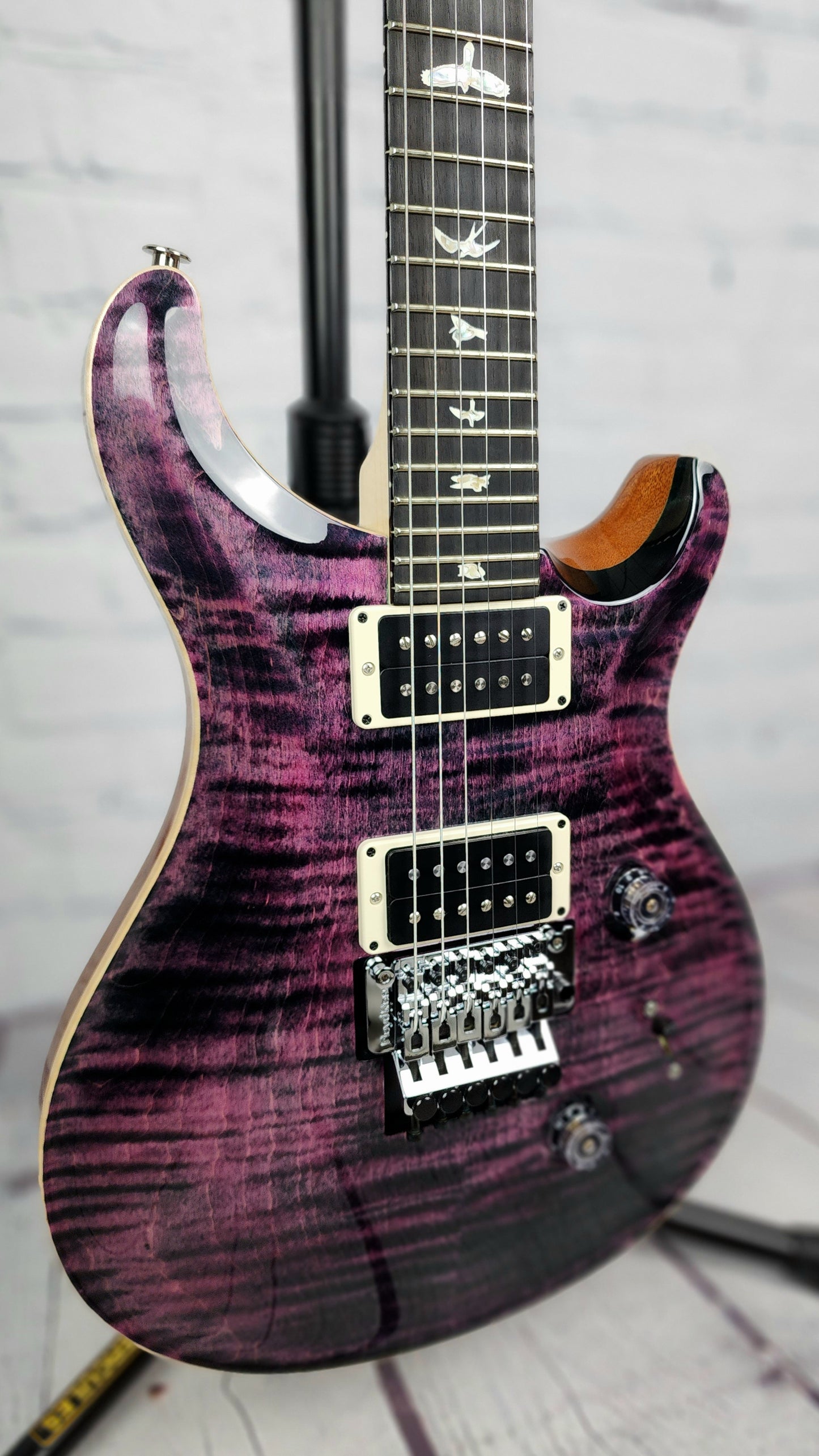 Paul Reed Smith PRS Custom 24 Floyd Core Electric Guitar Purple Iris