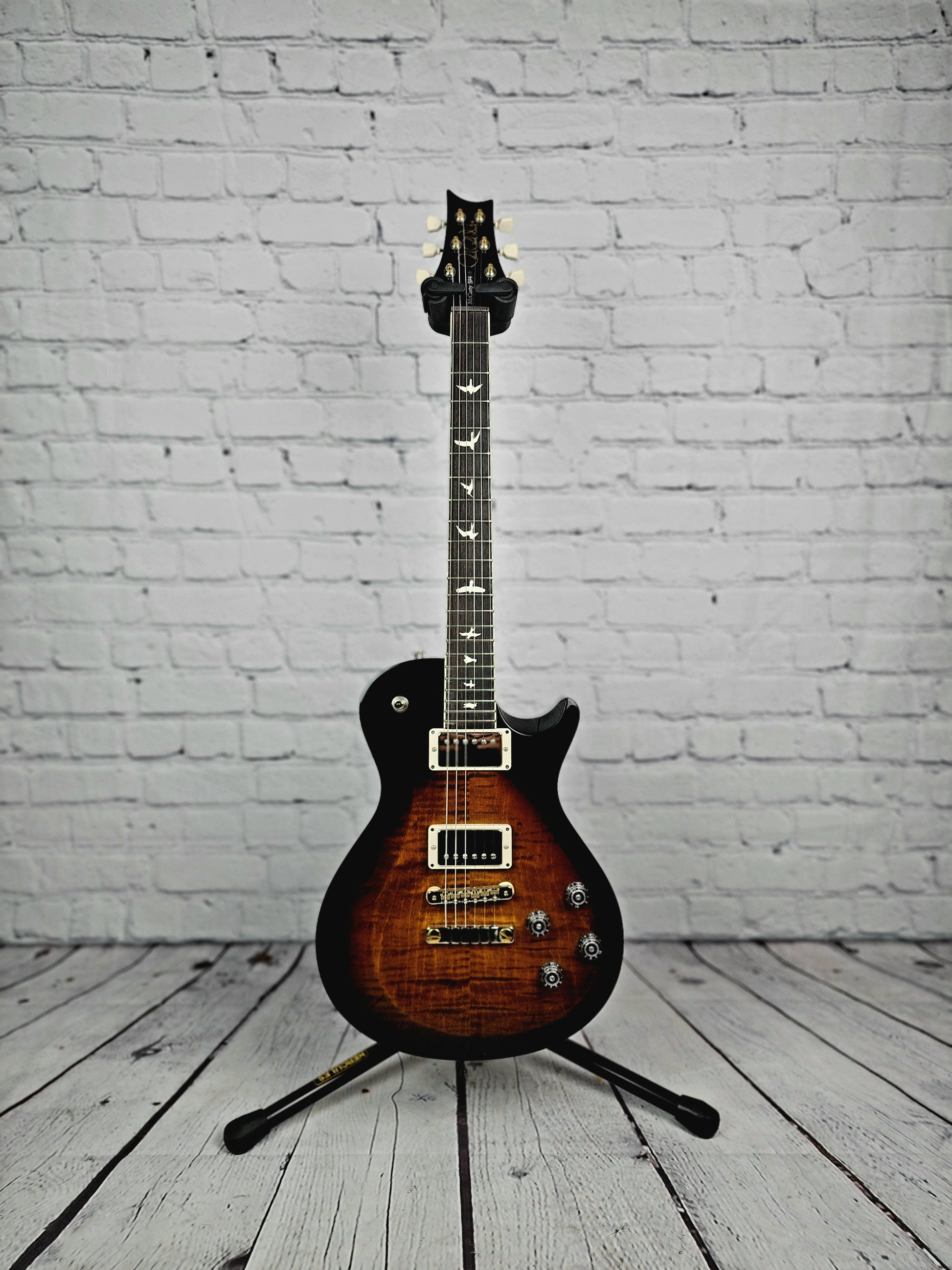 Paul Reed Smith PRS S2 McCarty 594 Singlecut Electric Guitar Black Amber