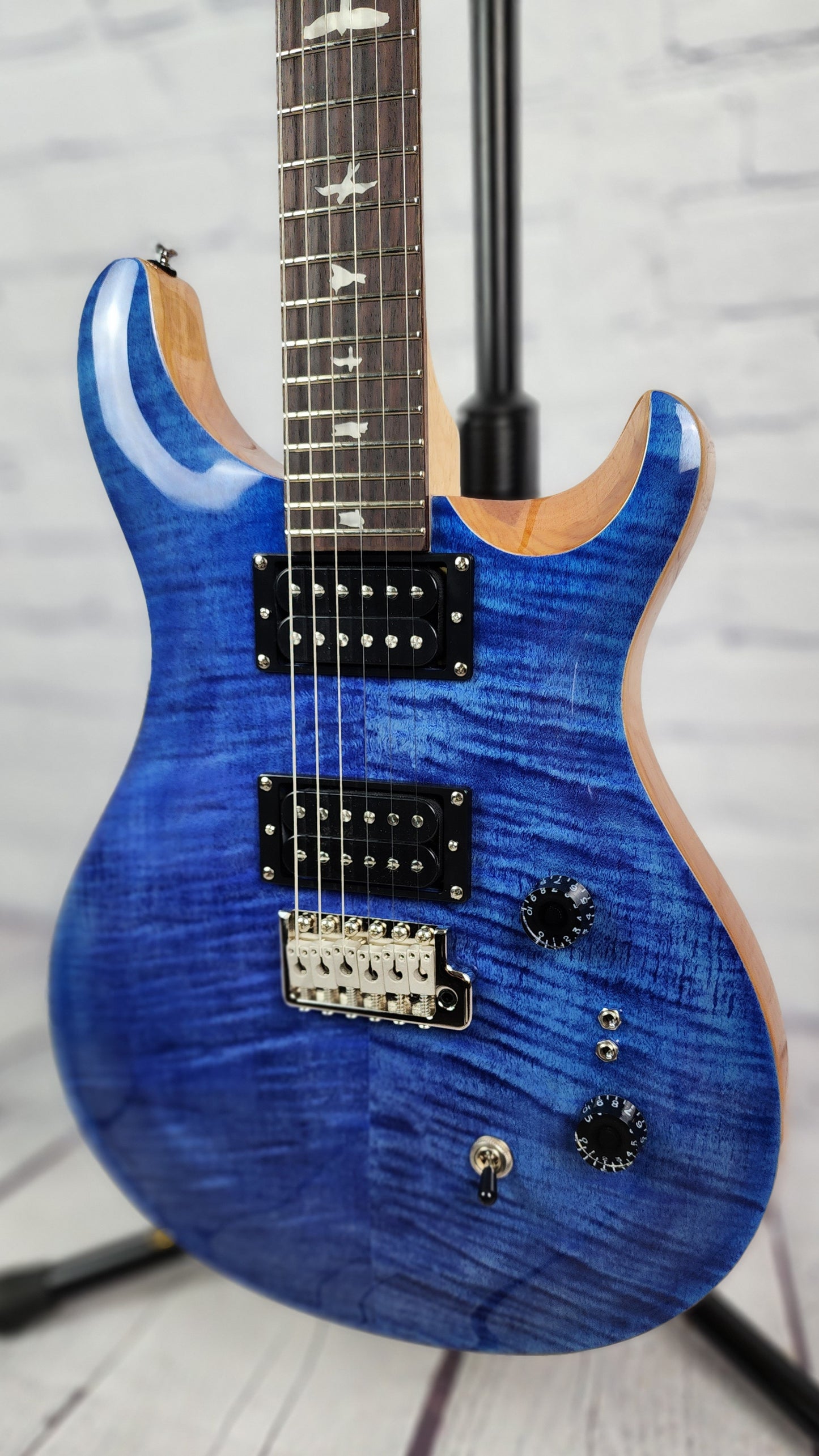 Paul Reed Smith PRS SE Custom 24-08 Electric Guitar Faded Blue