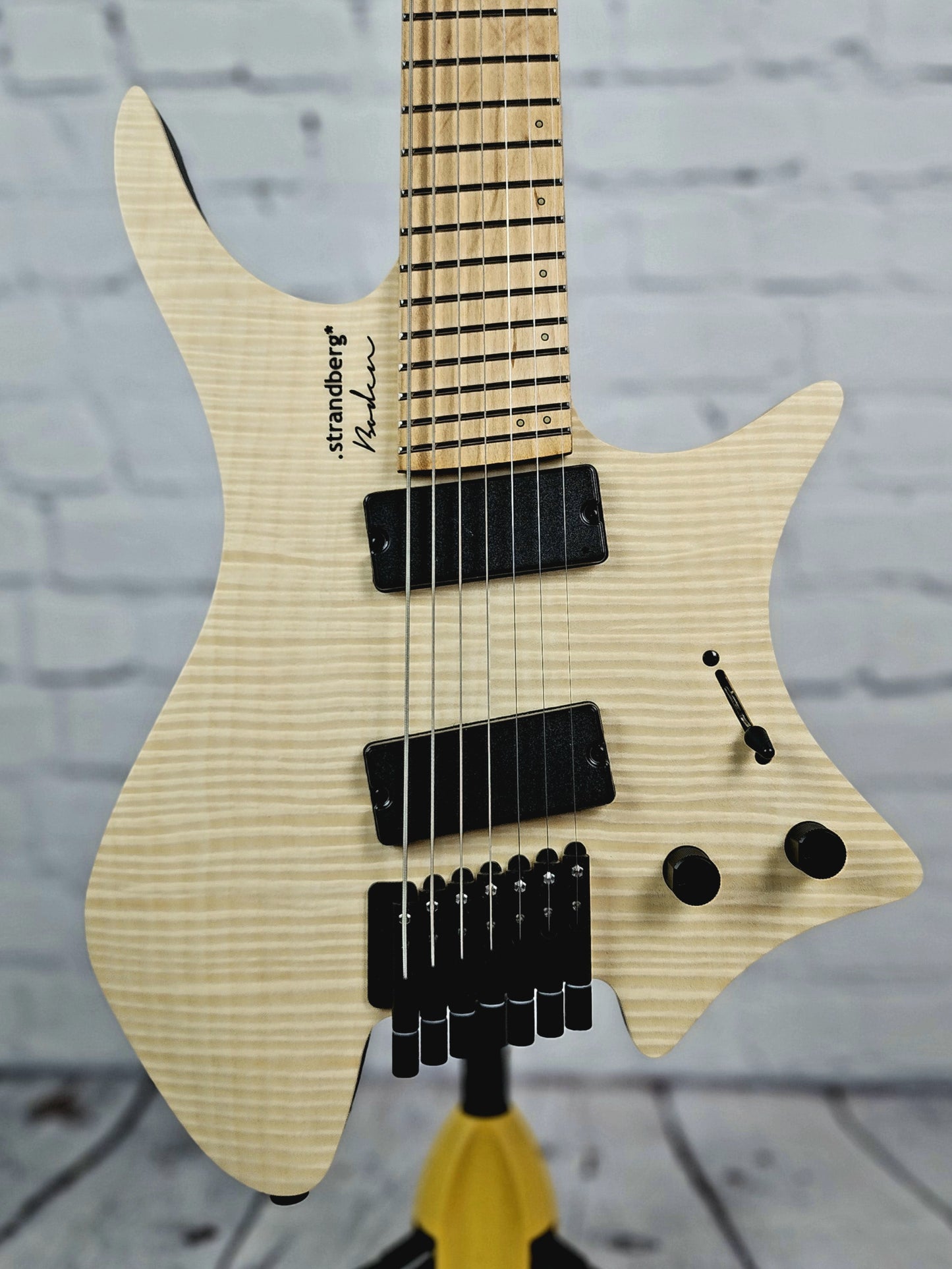 Strandberg Boden Standard NX 7 String Electric Guitar Natural Flame Maple Limited