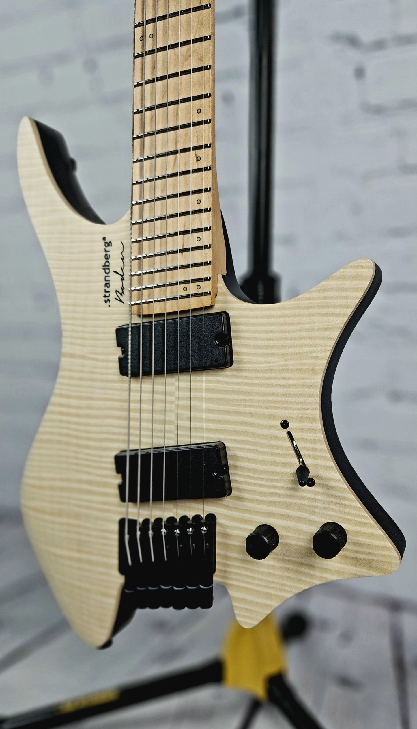 Strandberg Boden Standard NX 7 String Electric Guitar Natural Flame Maple Limited