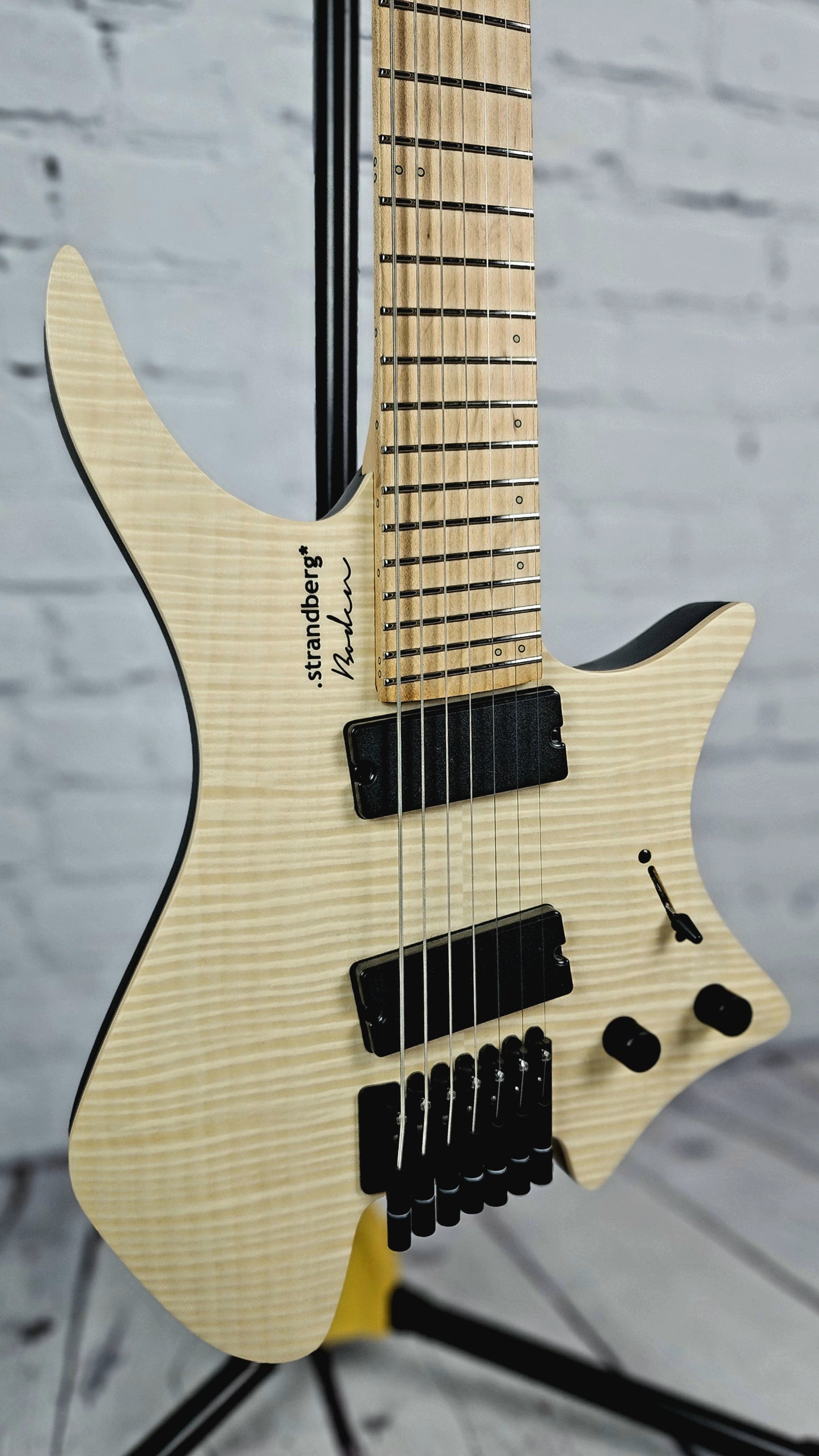 Strandberg Boden Standard NX 7 String Electric Guitar Natural Flame Maple Limited