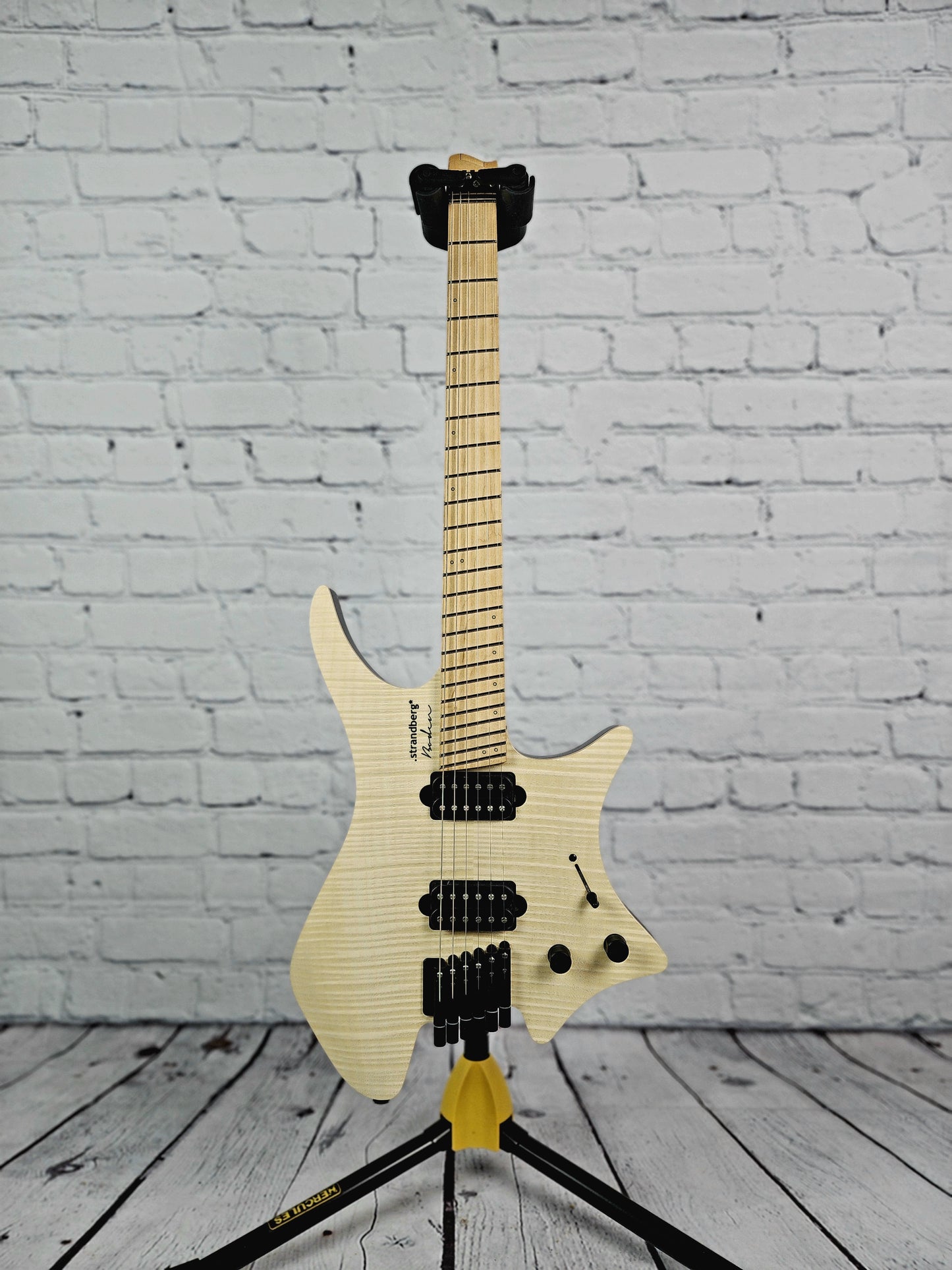 Strandberg Boden Standard NX 6 String HH Hardtail Electric Guitar Natural Flame Limited