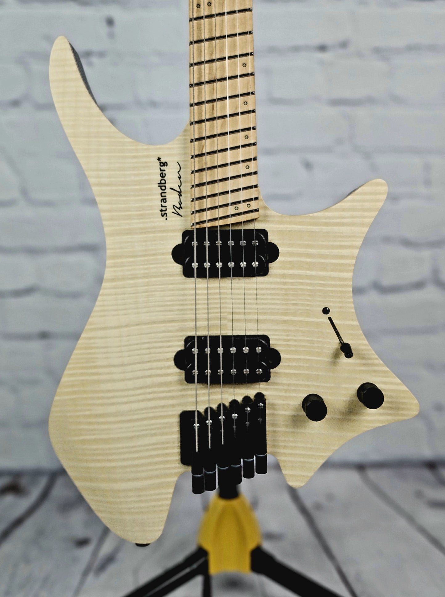 Strandberg Boden Standard NX 6 String HH Hardtail Electric Guitar Natural Flame Limited