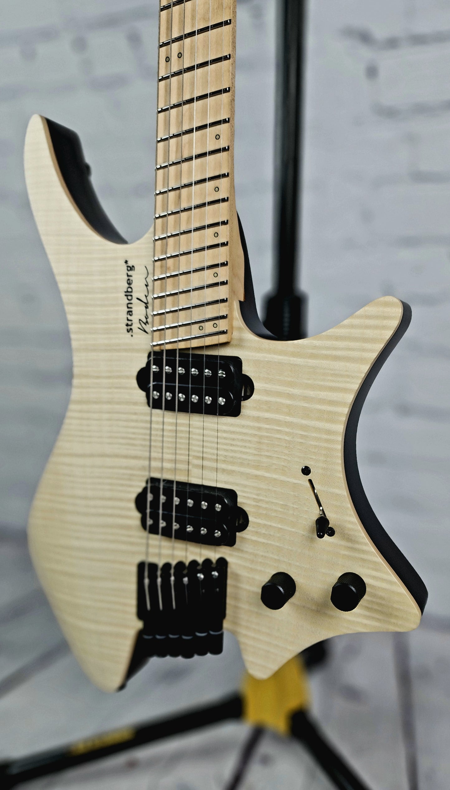 Strandberg Boden Standard NX 6 String HH Hardtail Electric Guitar Natural Flame Limited