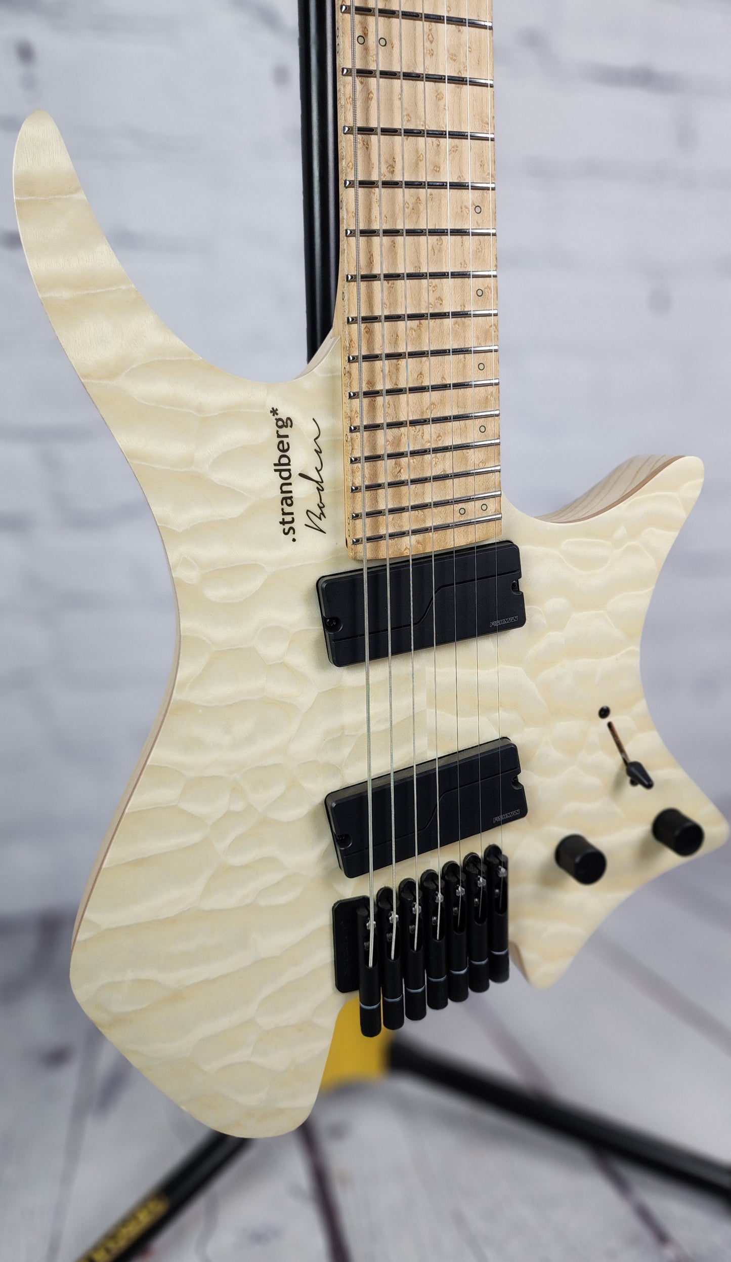 Strandberg Boden Original NX 7 String Electric Guitar Natural Quilt Limited Edition