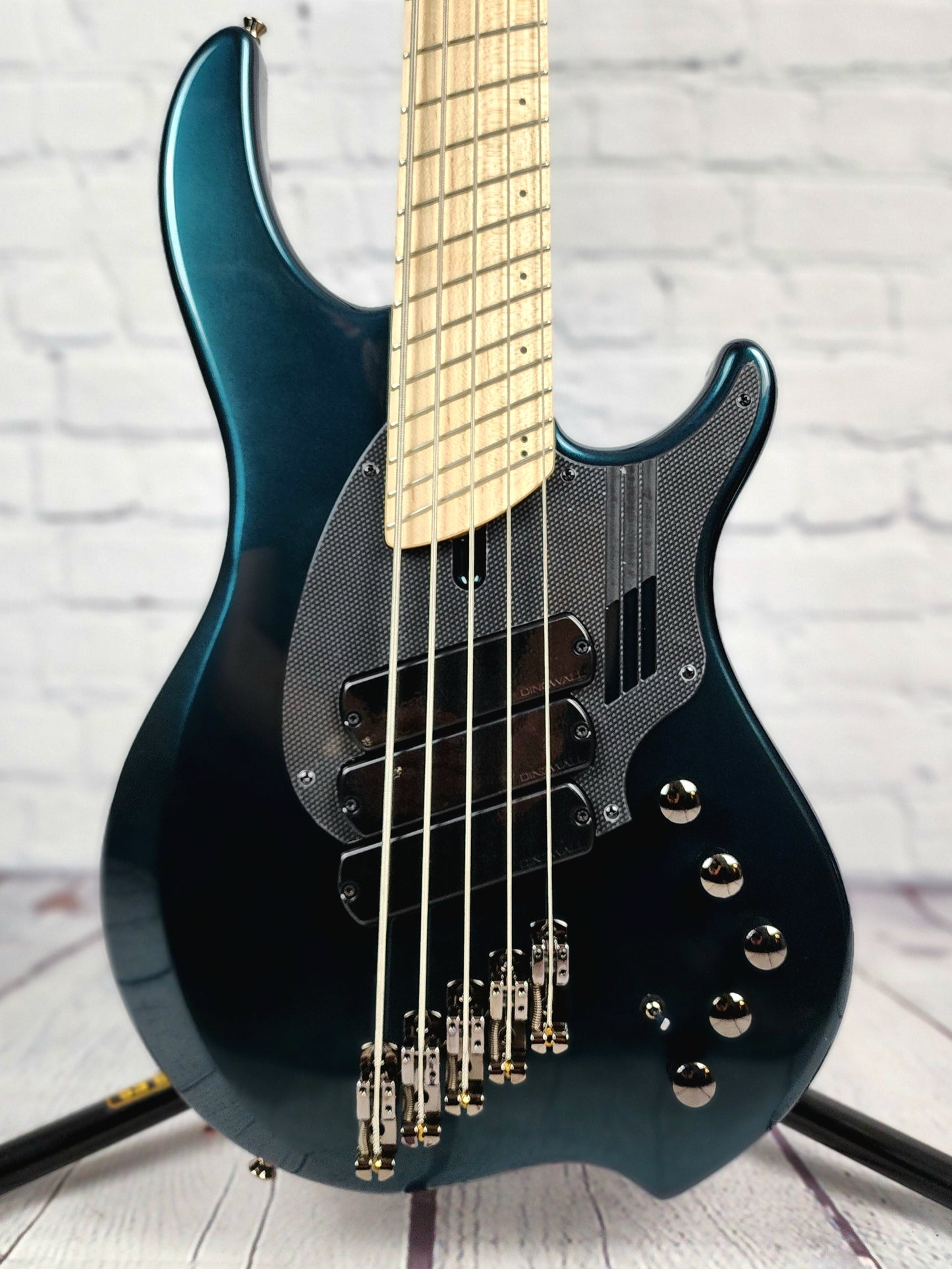 Dingwall NG3 Nolly 5 String Nolly Bass Guitar Black Forest Green