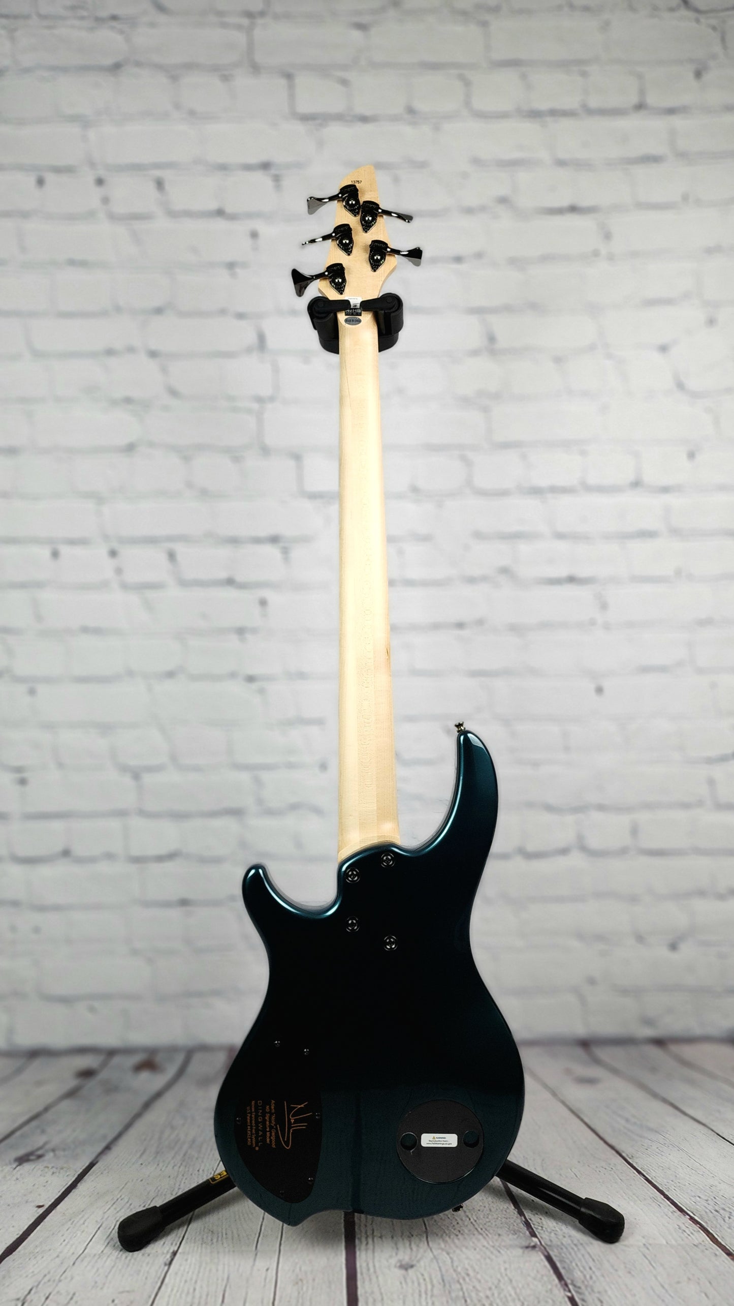 Dingwall NG3 Nolly 5 String Nolly Bass Guitar Black Forest Green