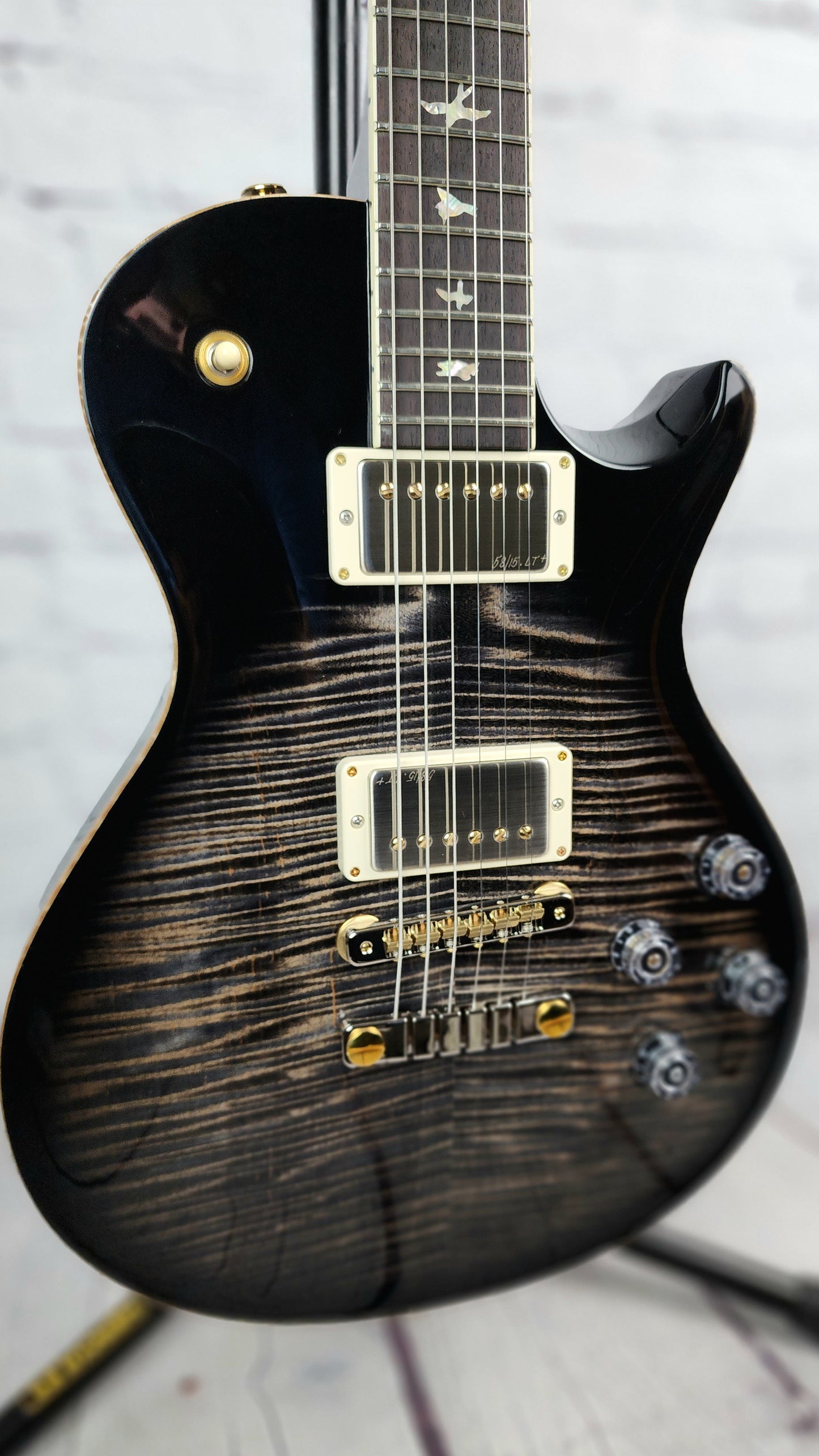 Paul Reed Smith PRS McCarty 594 Singlecut Electric Guitar 10 Top Charcoal Burst
