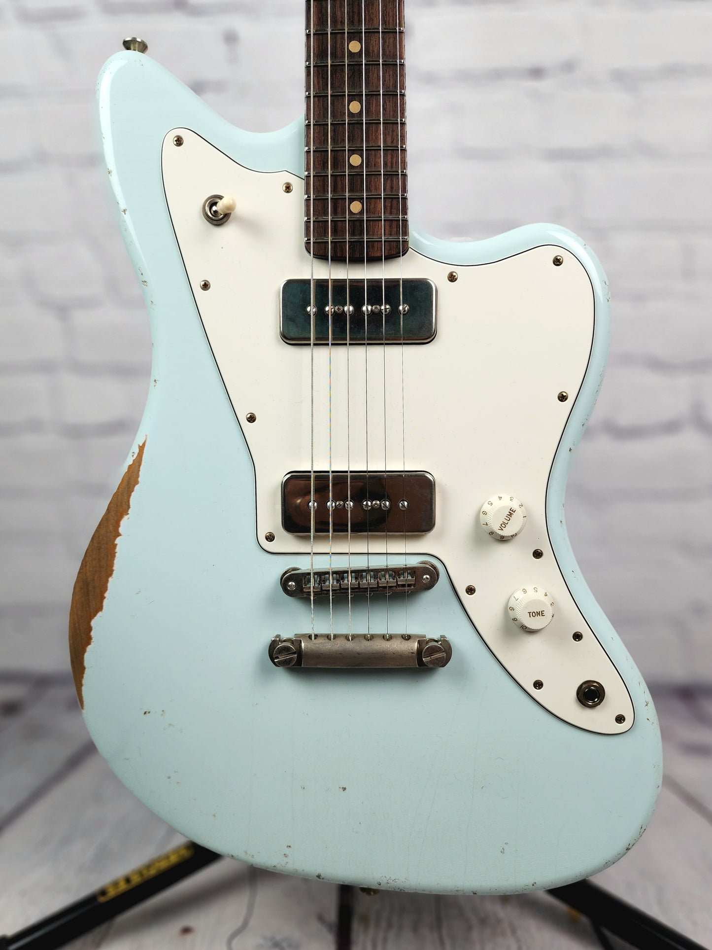 Fano Guitars JM6 Oltre 6 String Electric Guitar RW Lollar 50s Wind P90 Blue Boy