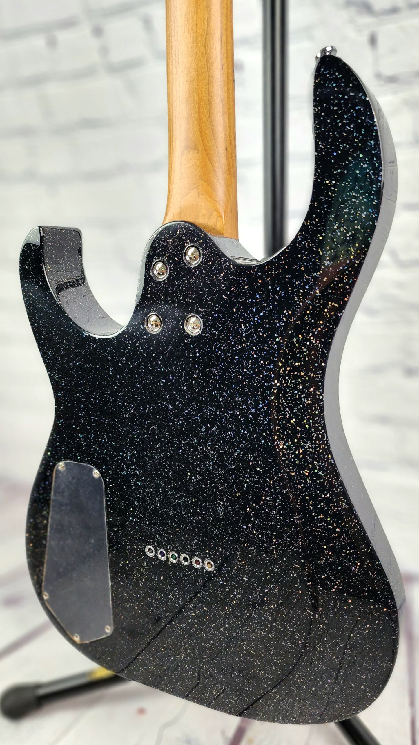 Charbonneau Guitars Scimtar 6S Production 6 String Electric Guitar Galactic Sparkle