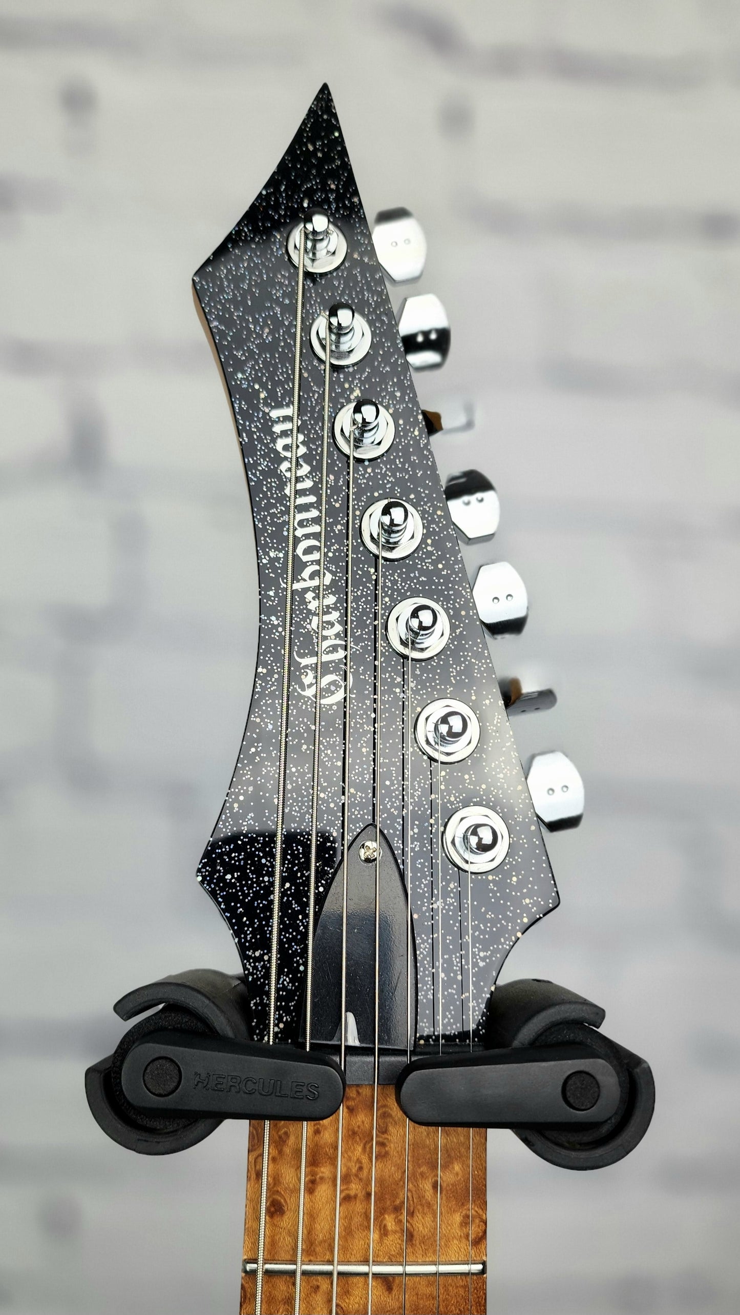 Charbonneau Guitars Scimtar 7S Production 7 String Electric Guitar Galactic Sparkle