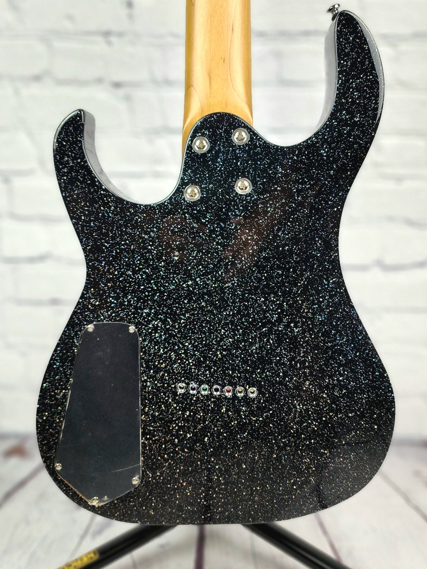 Charbonneau Guitars Scimtar 7S Production 7 String Electric Guitar Galactic Sparkle