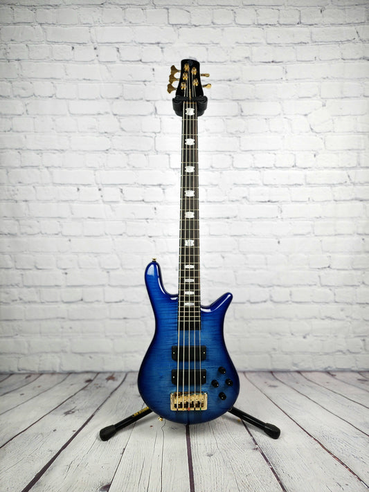 Spector Euro 5 LT 5 String Bass Blue Fade Gloss