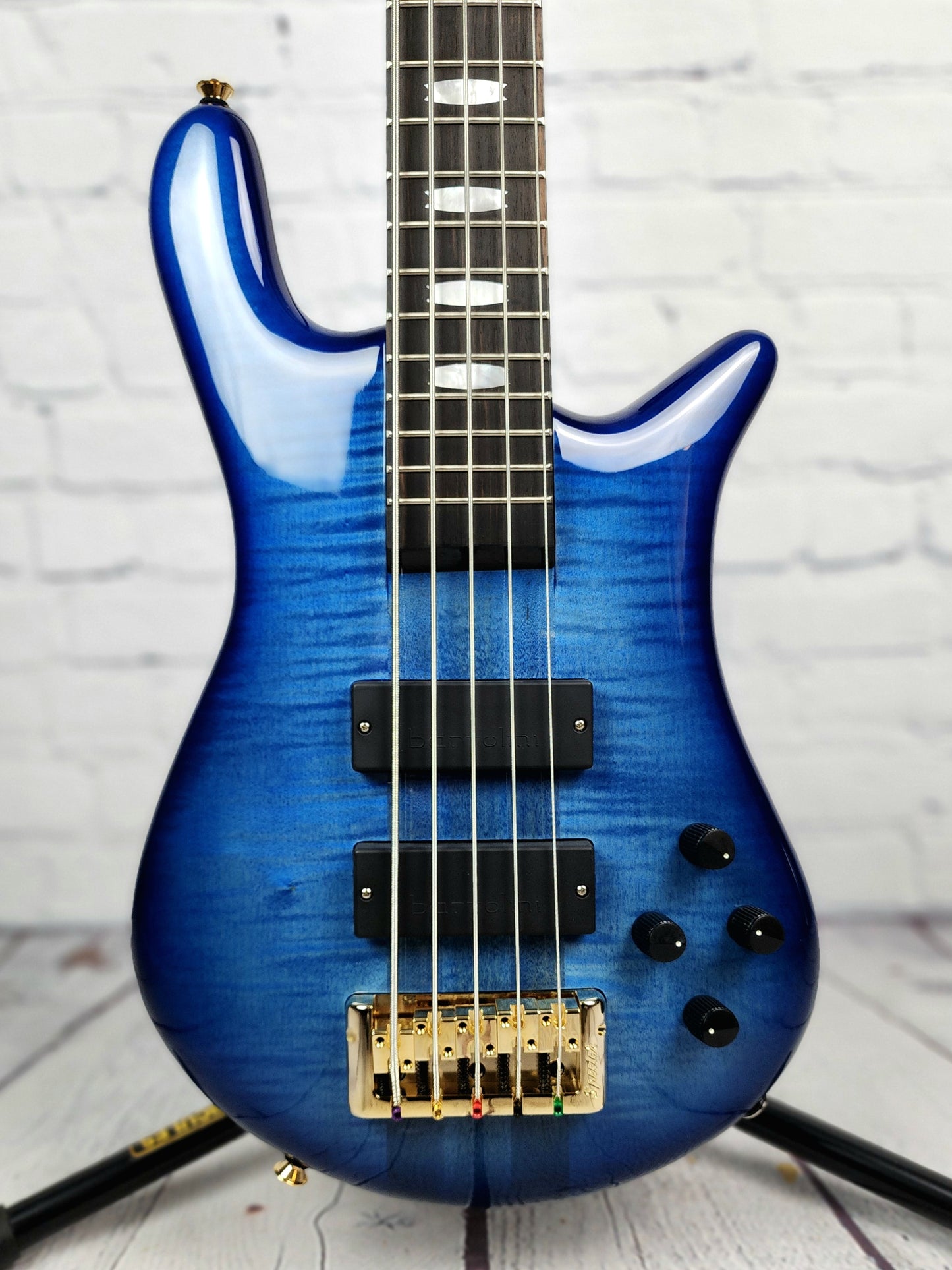 Spector Euro 5 LT 5 String Bass Blue Fade Gloss