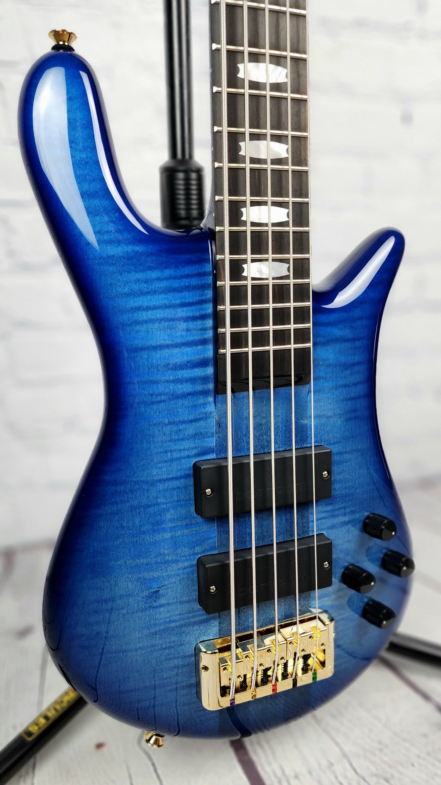 Spector Euro 5 LT 5 String Bass Blue Fade Gloss