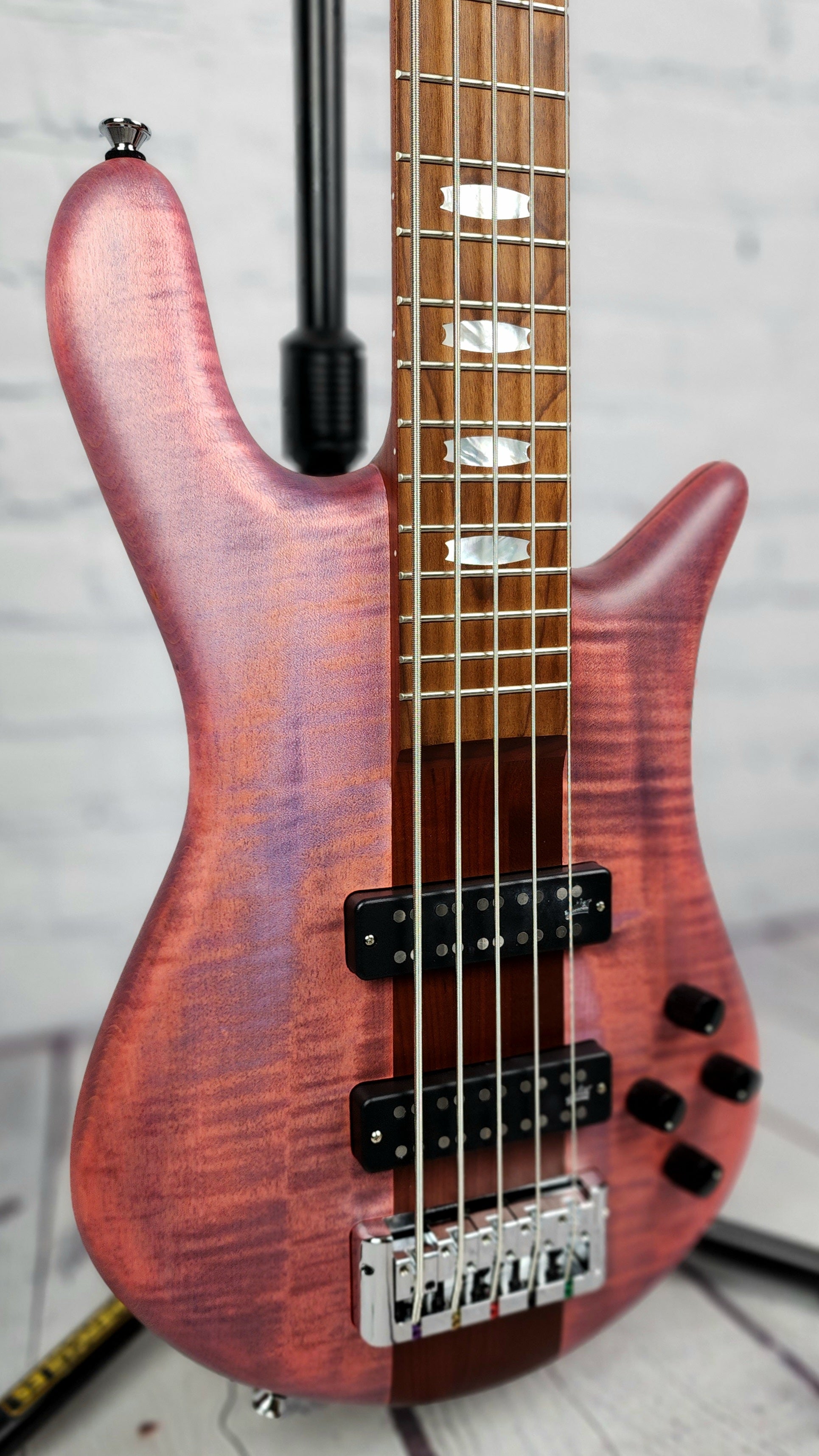 Spector 5 String DEMO Spector Euro 5 RST SDGL 5 String Bass Sundown Glow Matte – Guitar ...