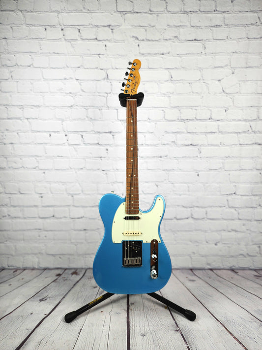 USED Fender Player Plus Nashville Telecaster Electric Guitar Opal Spark Blue