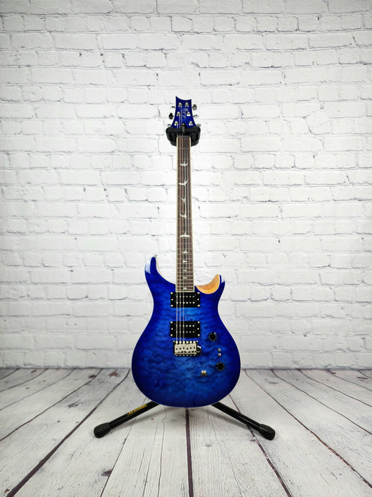 Paul Reed Smith PRS SE Custom 24-08 Limited Quilt Top Faded Blue