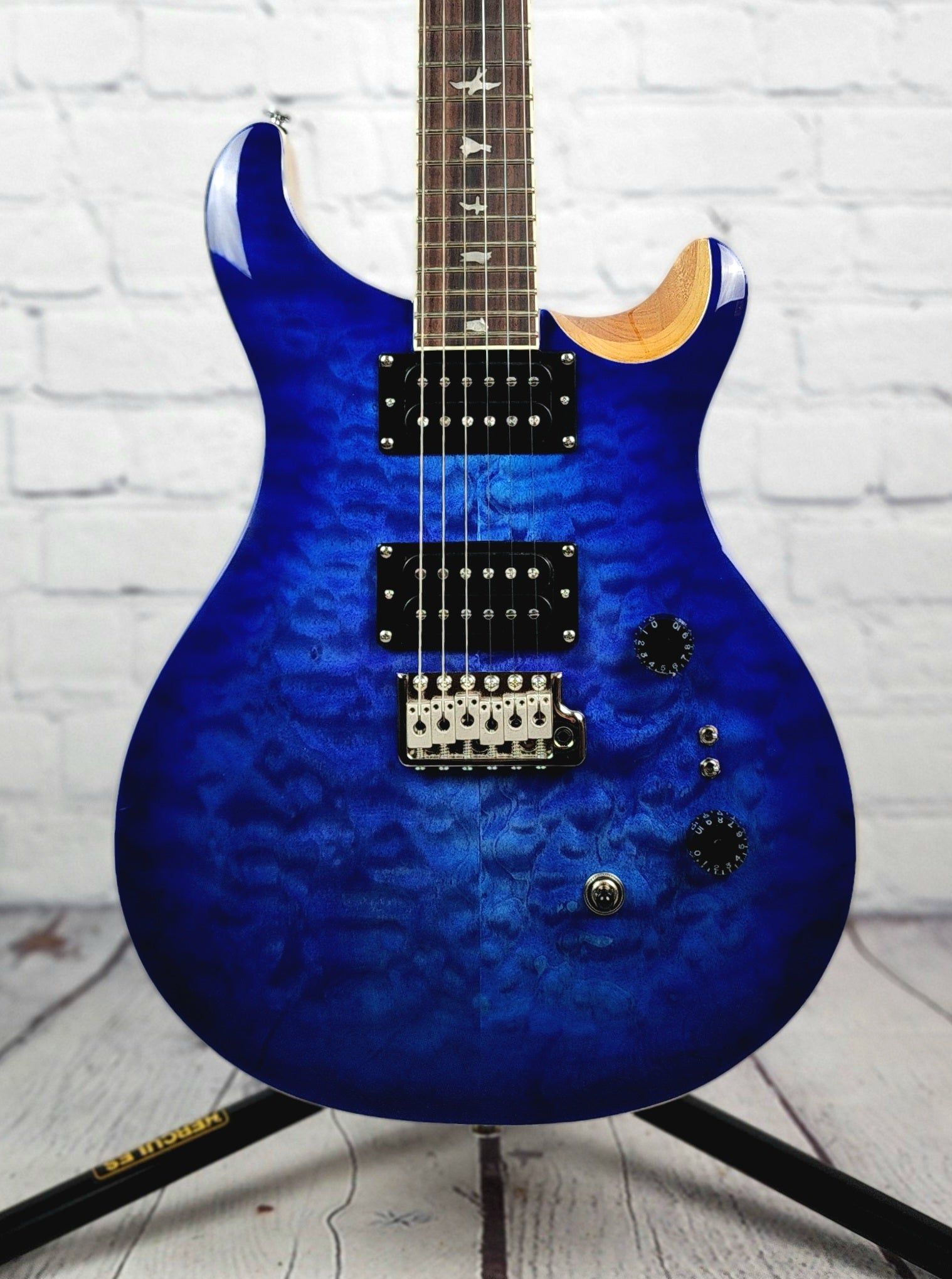 Paul Reed Smith PRS SE Custom 24-08 Limited Quilt Top Faded Blue