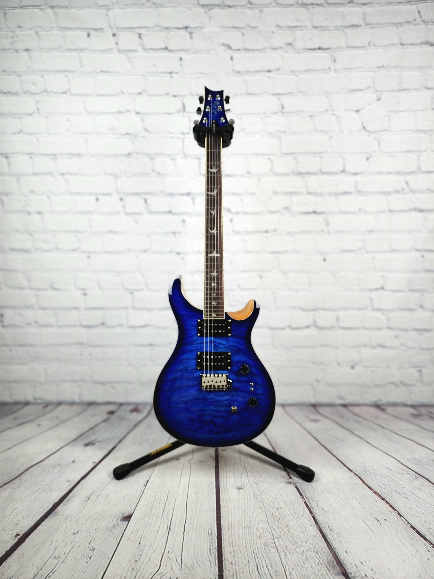 Paul Reed Smith PRS SE Custom 24-08 Limited Quilt Top Faded Blue