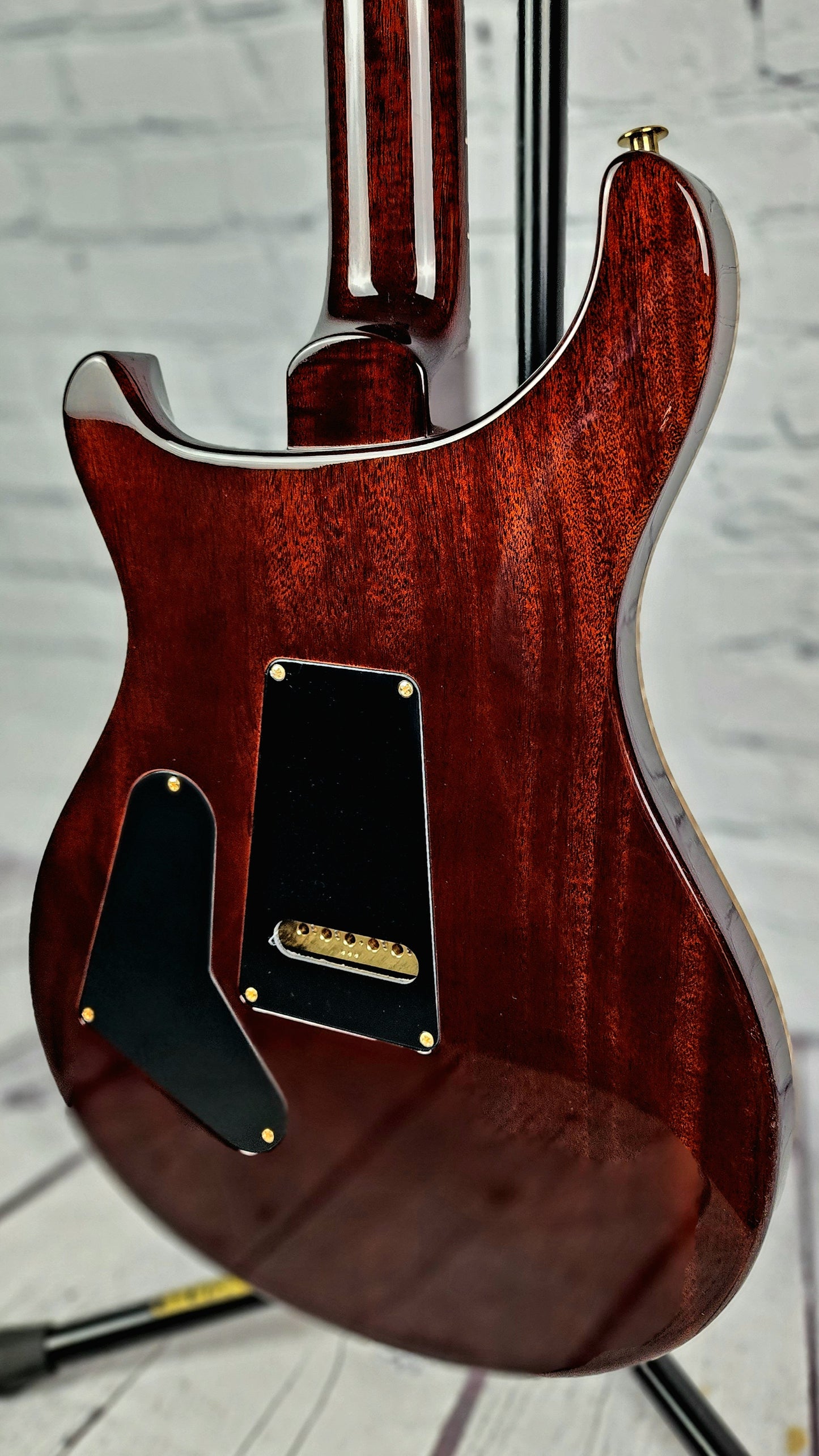 Paul Reed Smith PRS Custom 24 Core 10 Top Electric Guitar Orange Tiger