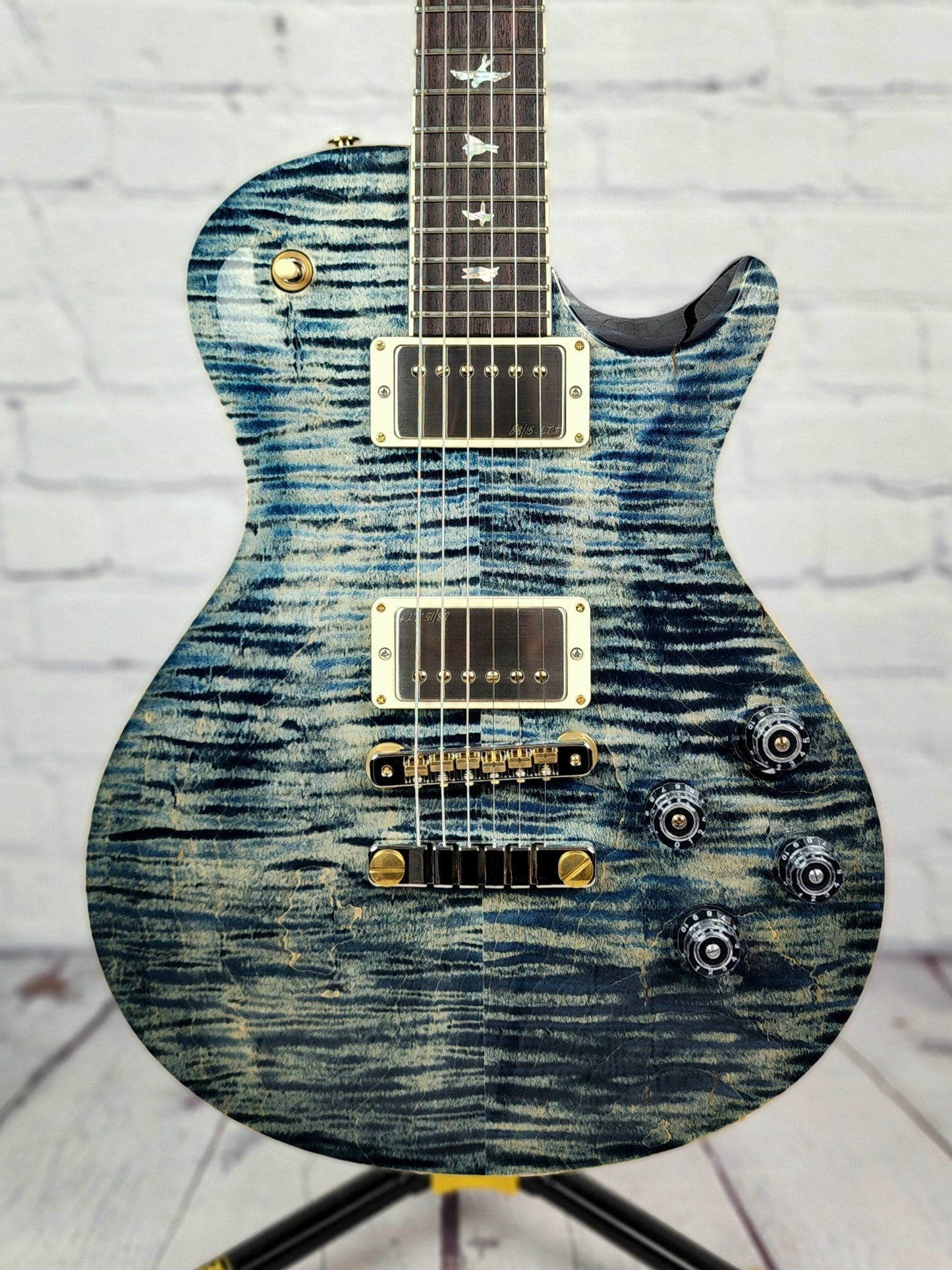 Paul Reed Smith PRS Core McCarty 594 Singlecut Electric Guitar 10 Top Faded Whale Blue 2023