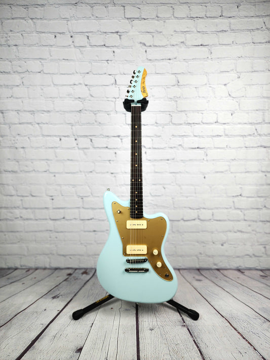 Fano JM6 Oltre 6 String Electric Guitar RW Lollar P90 50s Sonic Blue