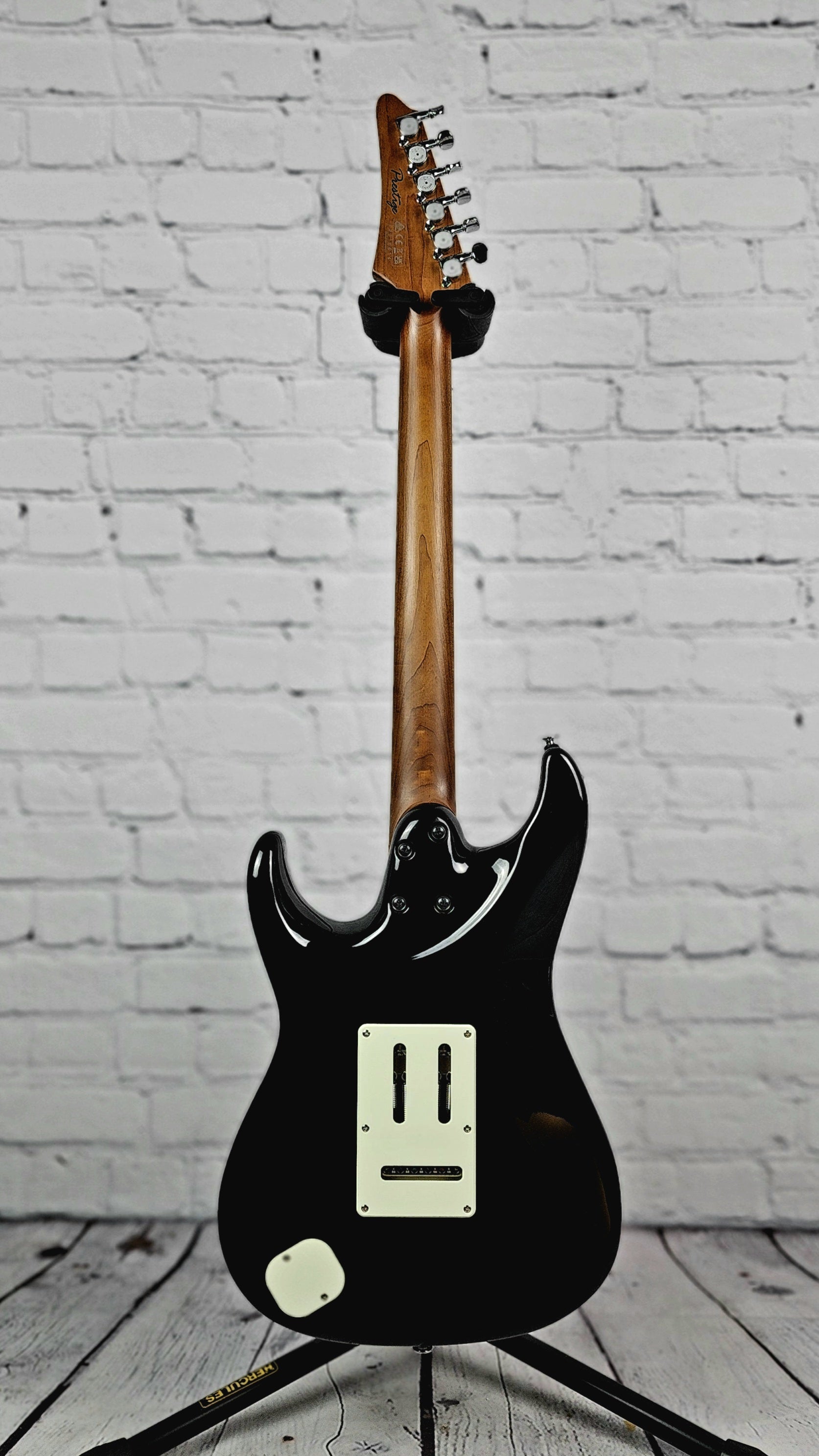 Ibanez AZ Prestige AZ2203N Electric Guitar, Black AZ2203NBK