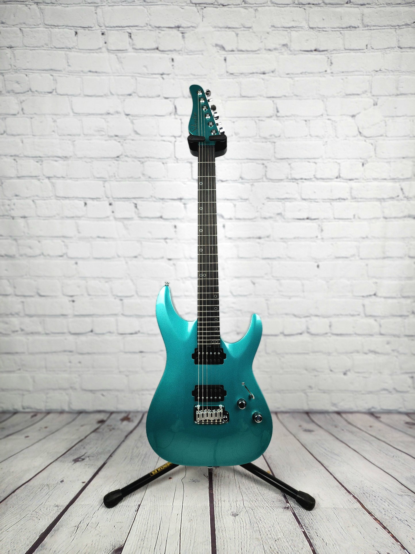 Schecter Aaron Marshall AM-6 Tremolo Electric Guitar Arctic Jade