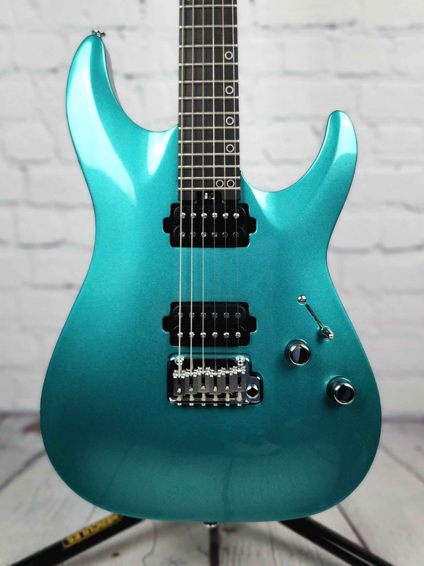 Schecter Aaron Marshall AM-6 Tremolo Electric Guitar Arctic Jade